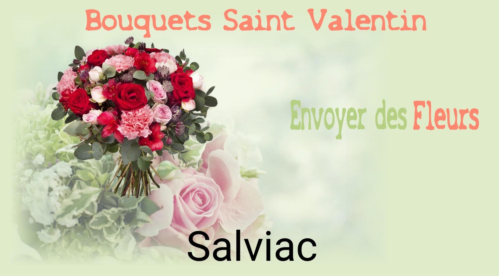 Roses de Saint-Valentin livrées à Salviac
